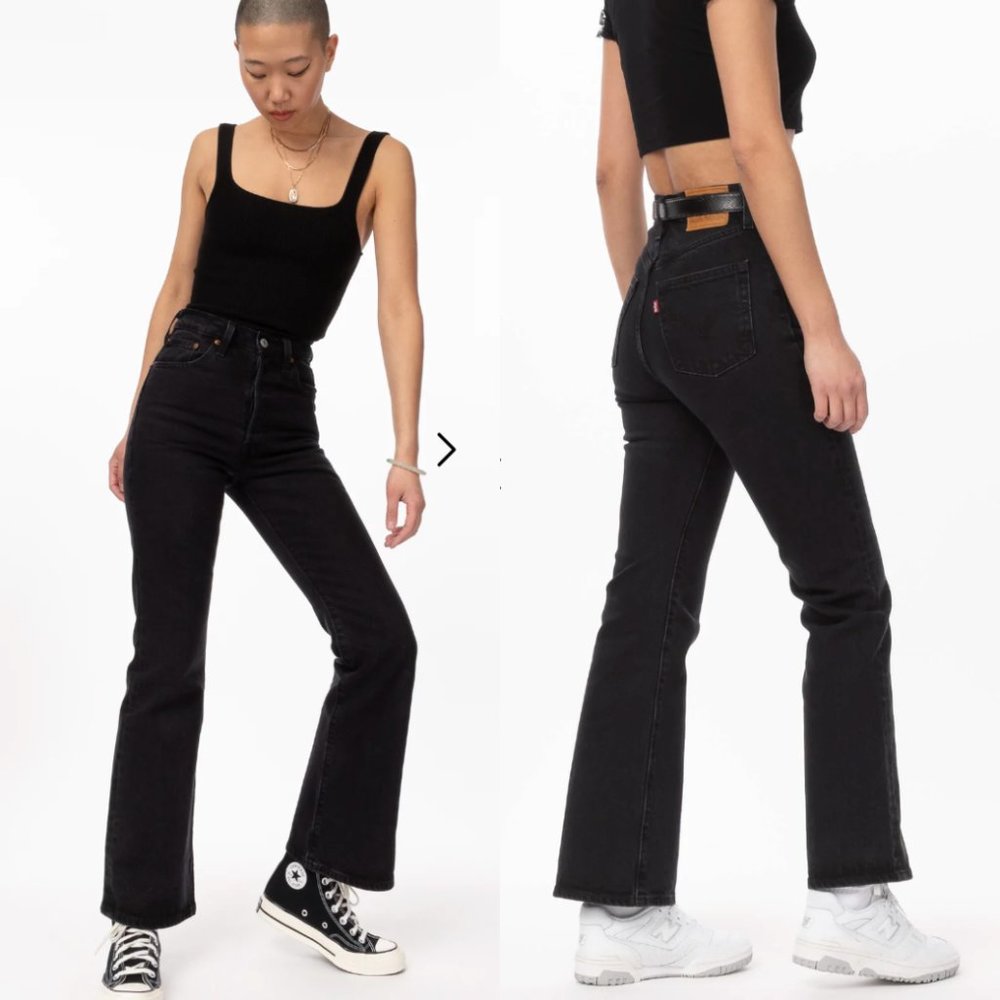 Levi's Women's Black Boot Cut Jeans